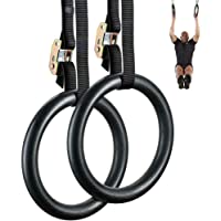 FDYD Anillas de Gimnasia con Correas Ajustables- Amazing Gimnasia Anillos para Muscular del Peso del Cuerpo de…